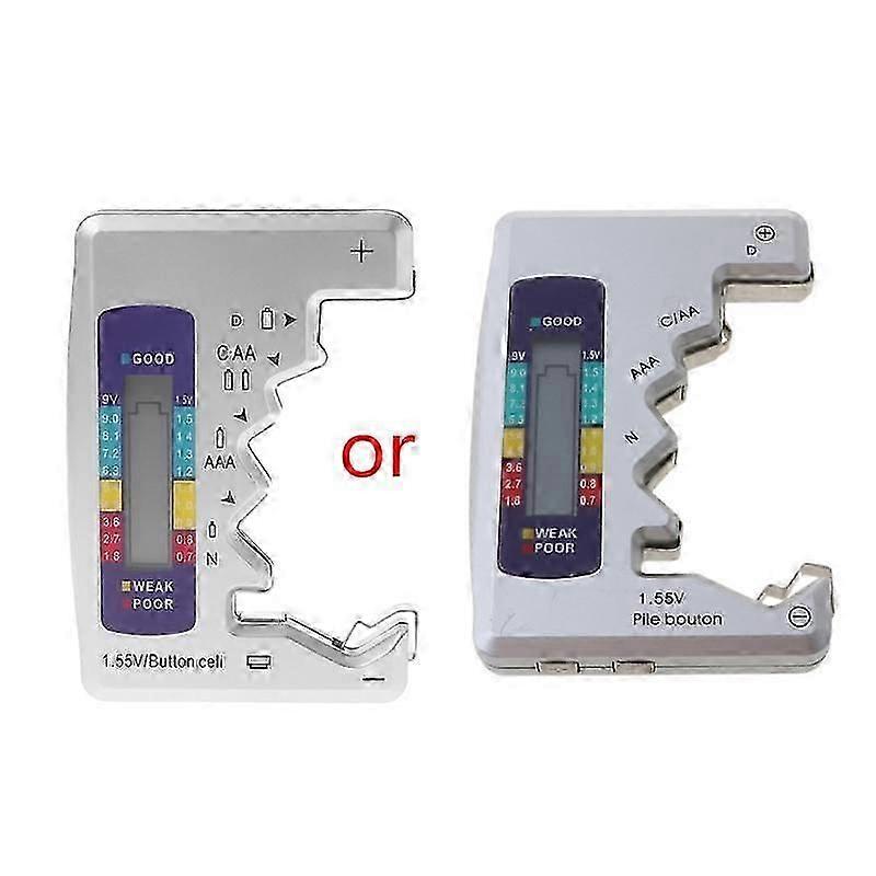 LCD Digital Battery Capacity Controller Checker Tester for C/D/N/AA/AAA/9V 6F22