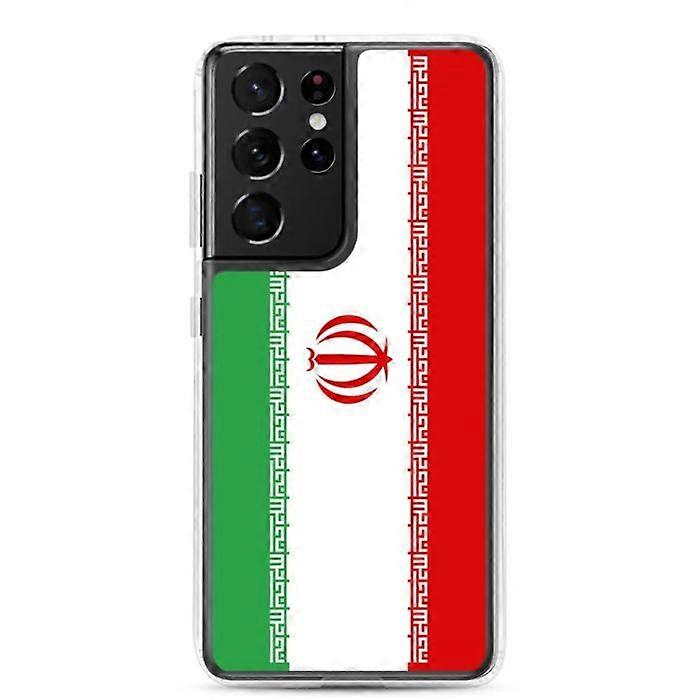 Phone Case - Samsung - Galaxy S21 - Iran Flag - Soft - Multicolor