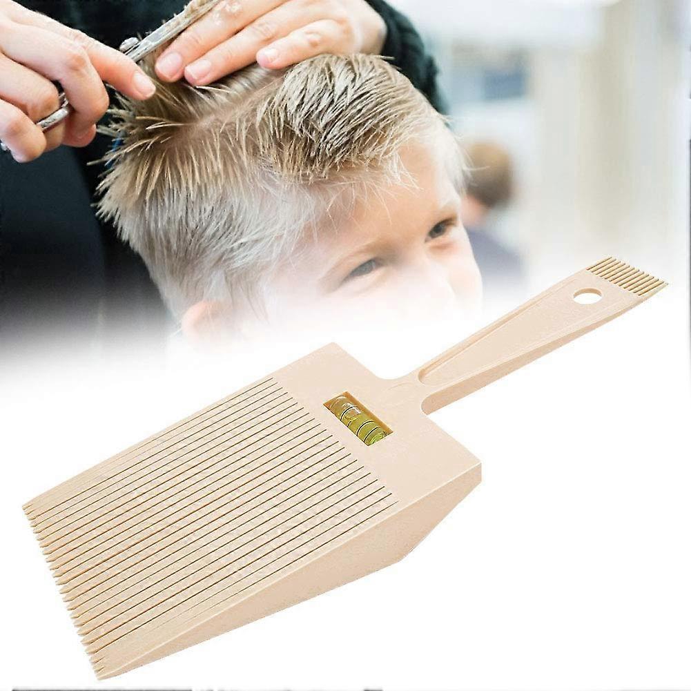 Professional Flat Top Comb for Hairdressing and Barber Use - Durable Styling Tool for Home and Salon, Lightweight Design