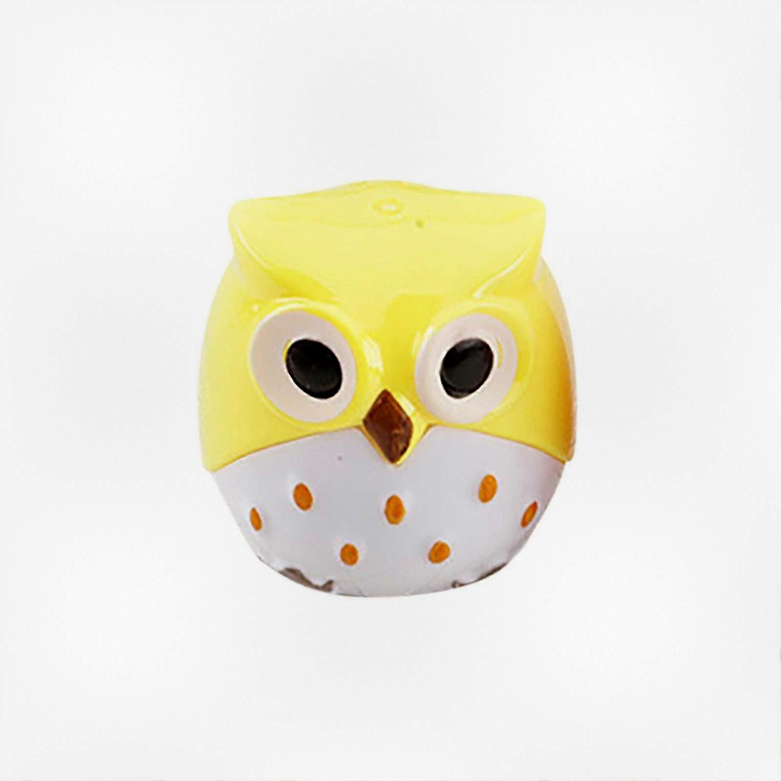 Cute Owl Design Electric Pencil Sharpener, Lovely Plastic Pencil Sharpener Suitable for All Pencils