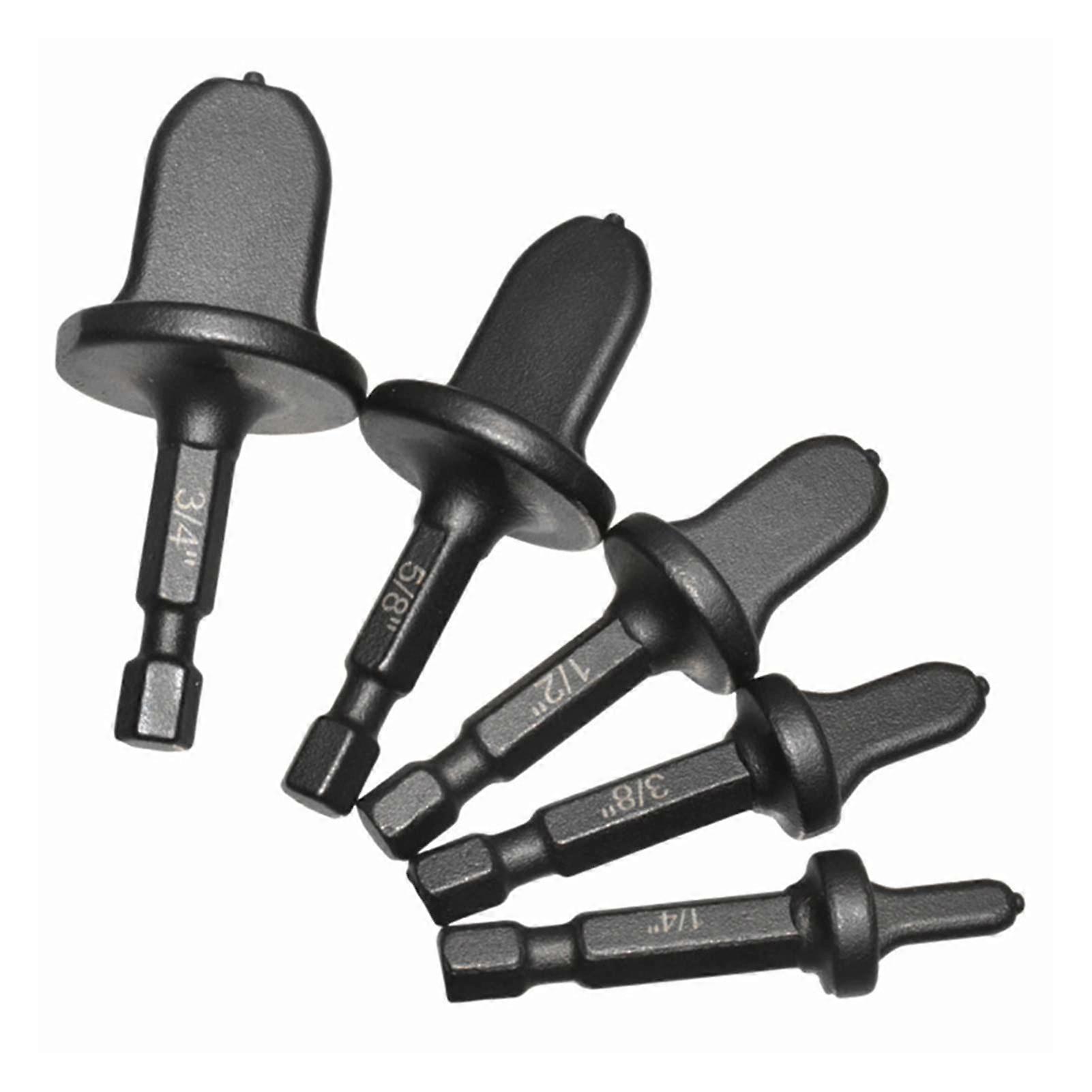 Hexagonal Handle Tube Expander Tools Set - 5pcs Air Conditioner Swaging Flaring 1/2 1/4 3/4 5/8 3/8 Inch