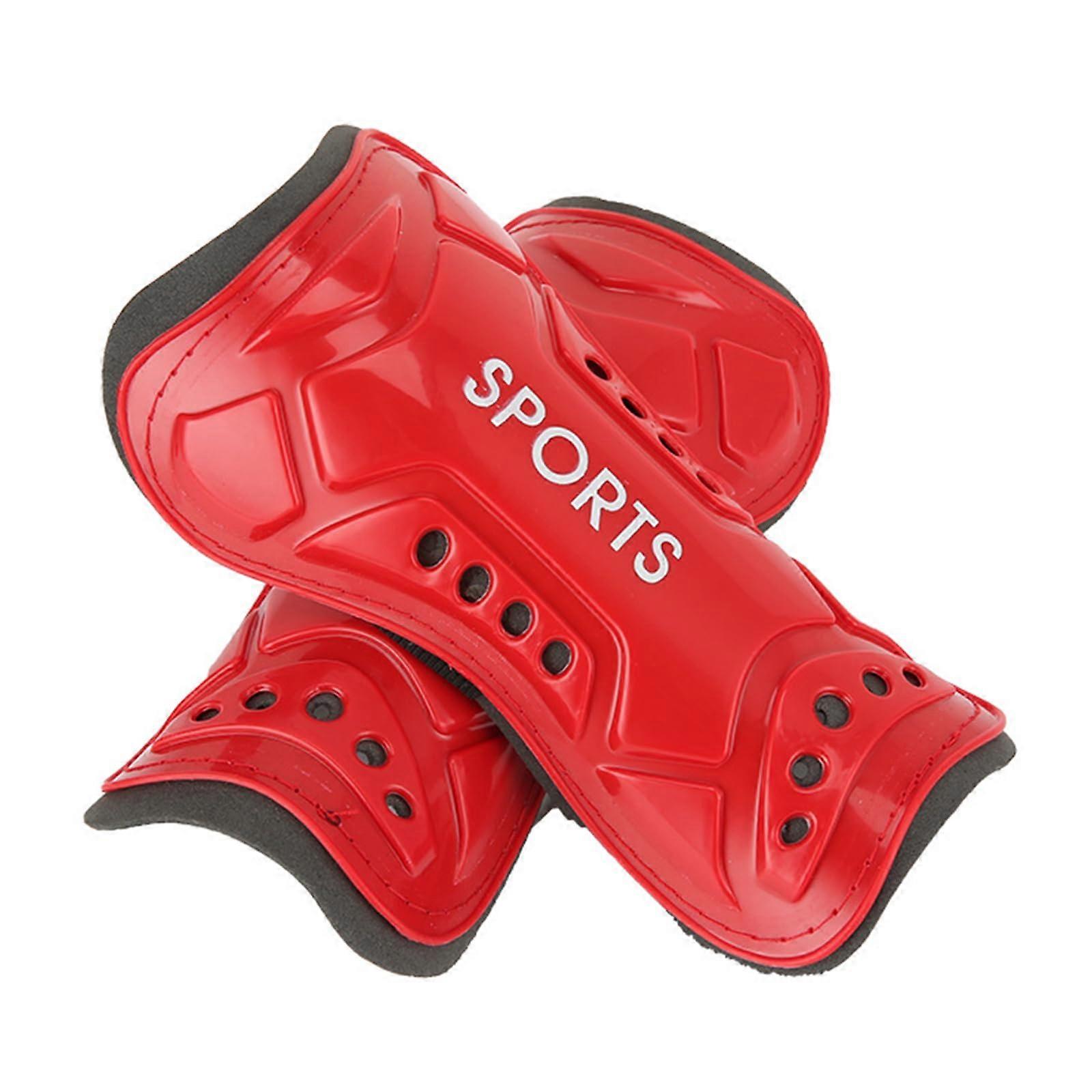1 Pair Breathable Football Equipment Shin Pads Protective Football Shin Guard Soccer Shin Pad Equipment For Boy Teen