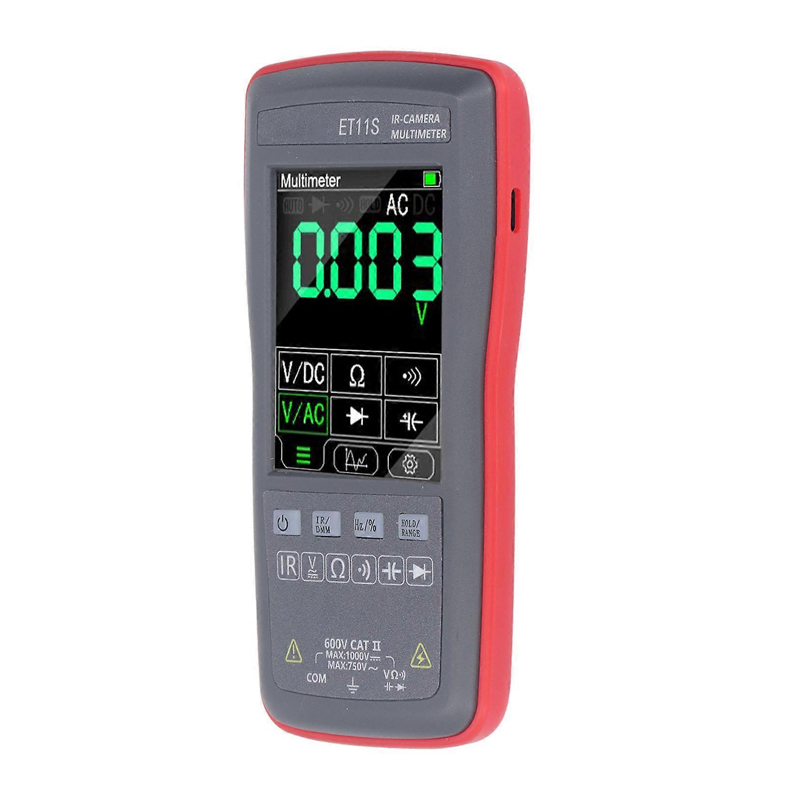 2 in 1 Wärmebildkamera Multimeter 768 Pixel 16Hz Wärmebildkamera 4000 Counts Display Digitalmultimeter ET11S