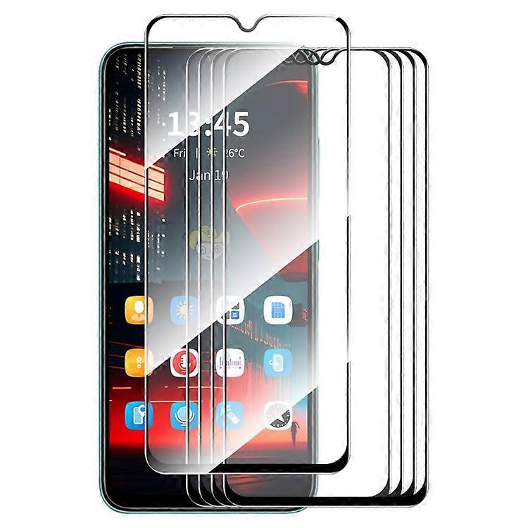 ENKAY HAT PRINCE 5個、Transsion itel Vision 2sスクリーンプロテクターシルク印刷防爆9Hフィルム用