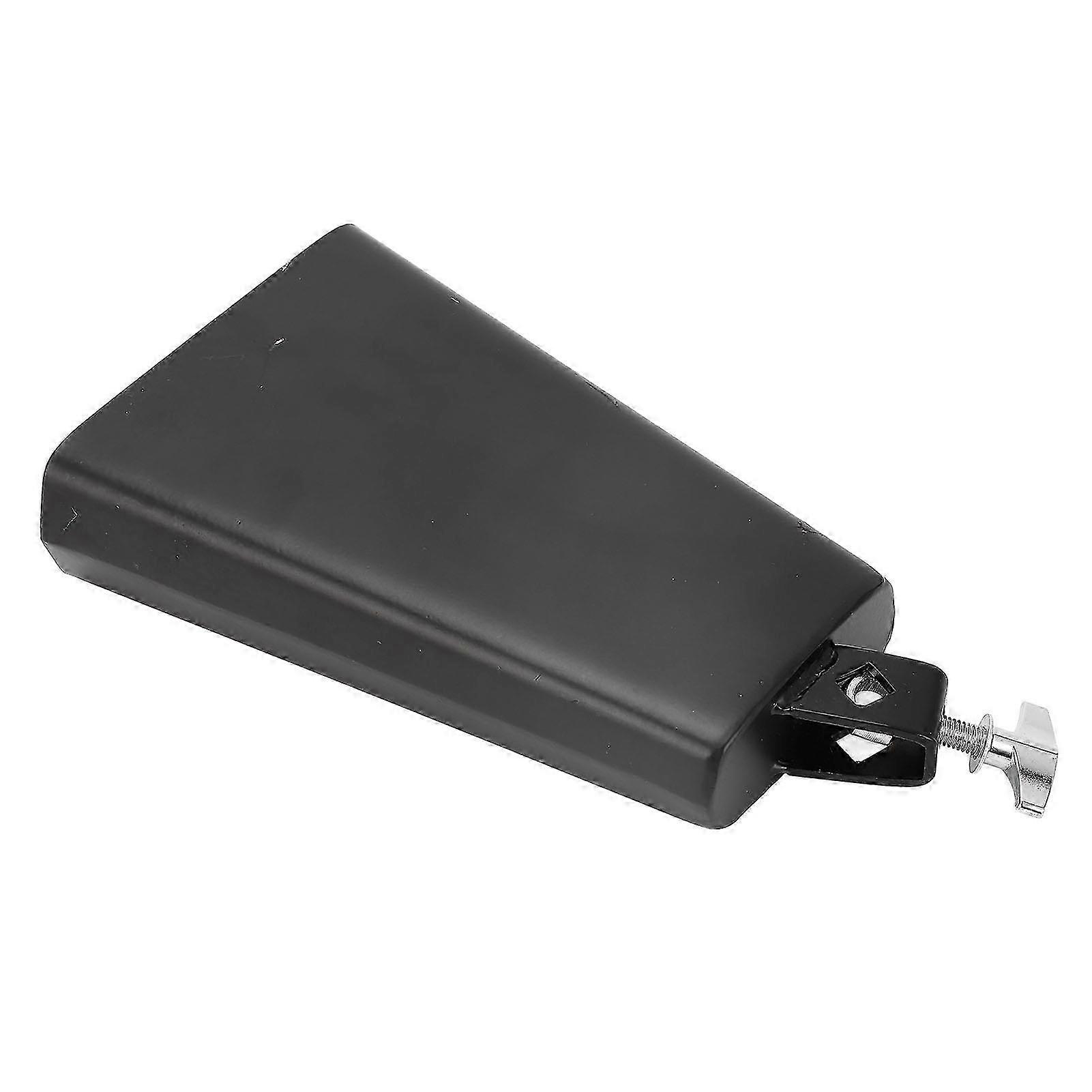 8in Steel Noise Maker Cowbell Cheering Bell Percussion Instrument for Sporting Events, Wedding Parties, and Concerts