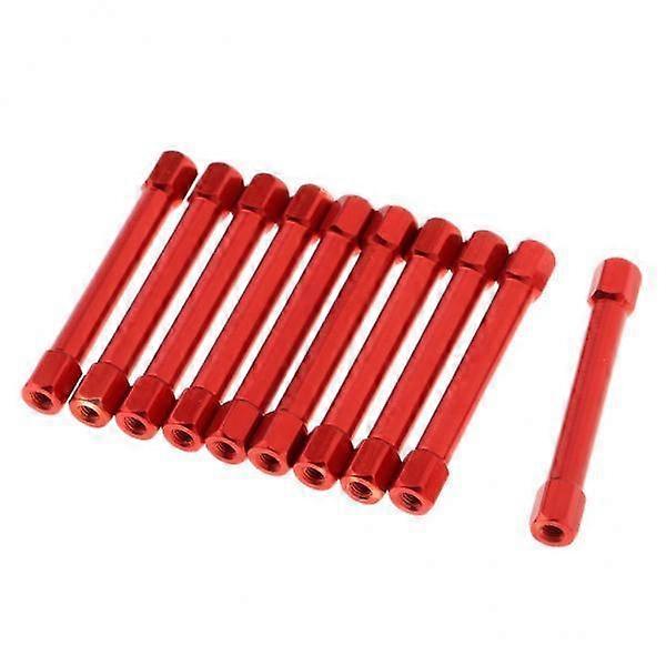2X 10pc Hex Aluminum Standoff Spacer Column for RC Airplane FPV Quadcopter 45mm