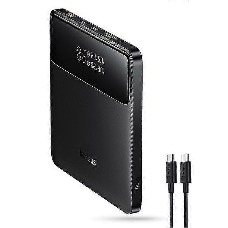 BASEUS Blade H1 Lite Power Bank 20000mAh 100W μπαταρία γρήγορης φόρτισης με καλώδιο τύπου-C, μαύρο hwyNO.58