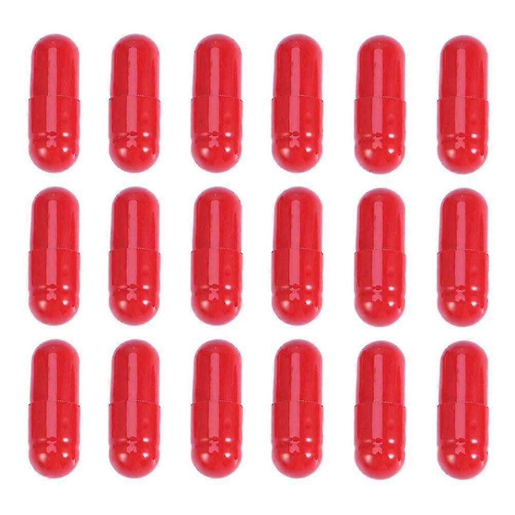 50pcs ψεύτικες κάψουλες αίματος Halloween μακιγιάζ τρομακτικά αίματα κάψουλες φάρσα στηρίγματα