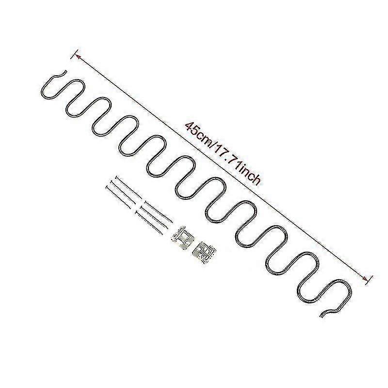 교체용 소파 의자 스프링, 클립이 있는 가구 스프링, 45cm 50cm 60cm 65cm 70cm 긴 ressort 하드웨어