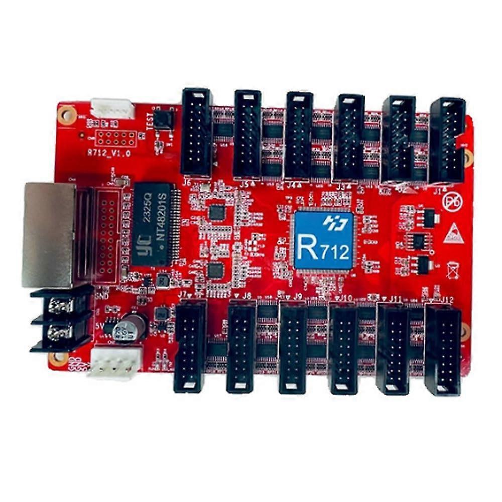 R708 R712 R716 Receive Card For Indoor Outdoor Rental LED Display Screen HD-R712 LED Display Controller