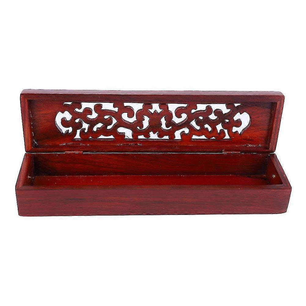 2025 Vietnam Nanmu Chopsticks Box Lying Incense Burner Assorted Hollow Incense Box(#1)