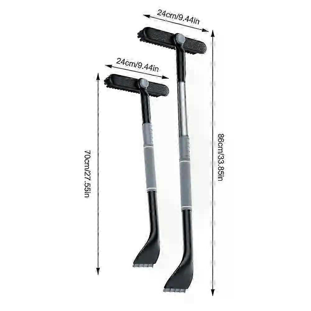 Multifunctional Car Snow Scrapper Auto Windshield Window Snow Cleaning Scraping Tool Winter Ice Scraper Shovel Snow Removal