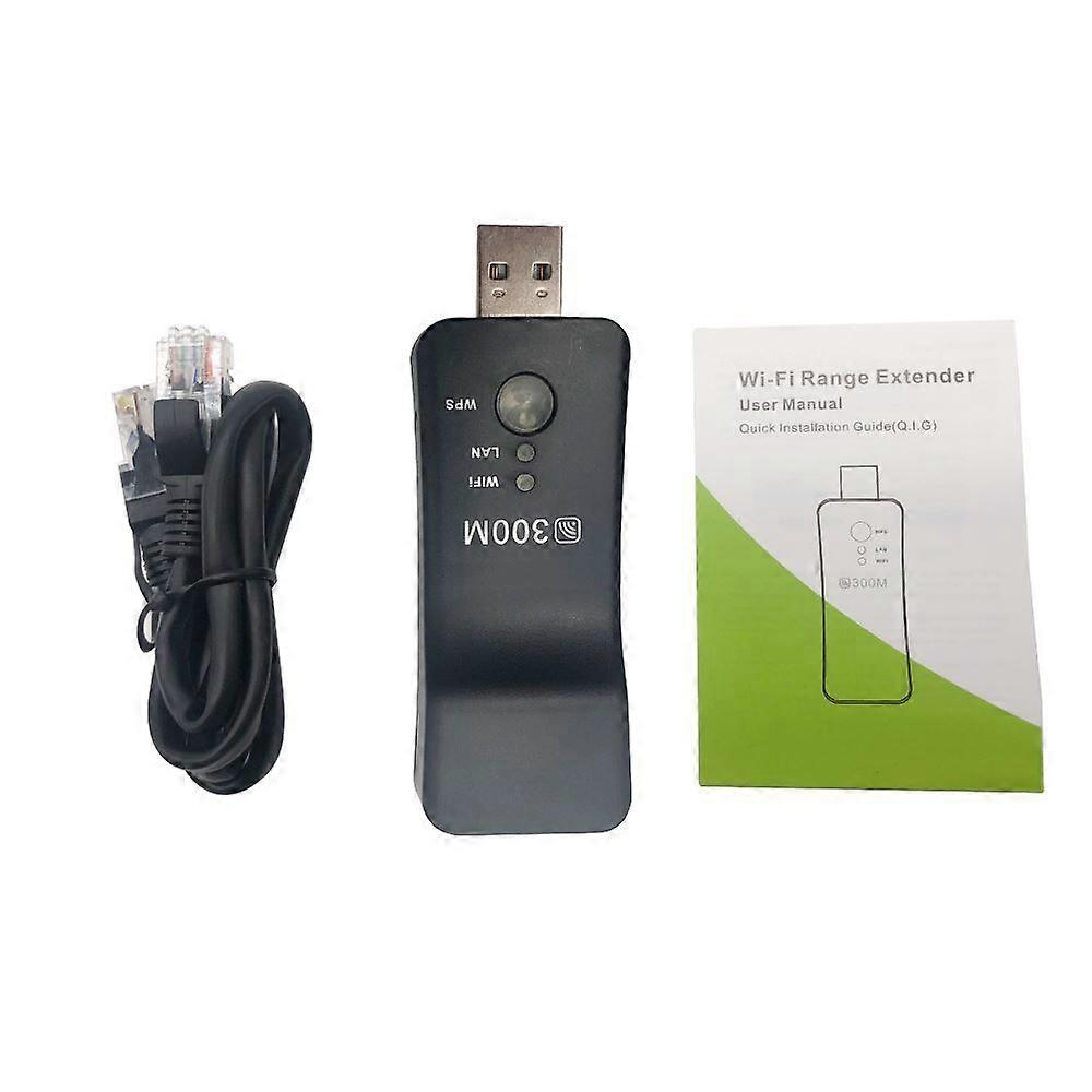 New USB Universal Wireless TV Network Wifi Adapter WPS 300Mbps Wi-fi Repeater Rj-45 Ethernet for Samsung