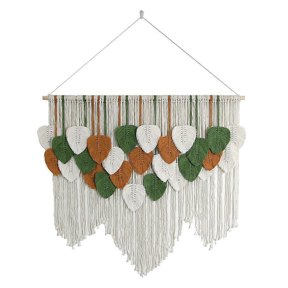 Handgeweven bladtapijten