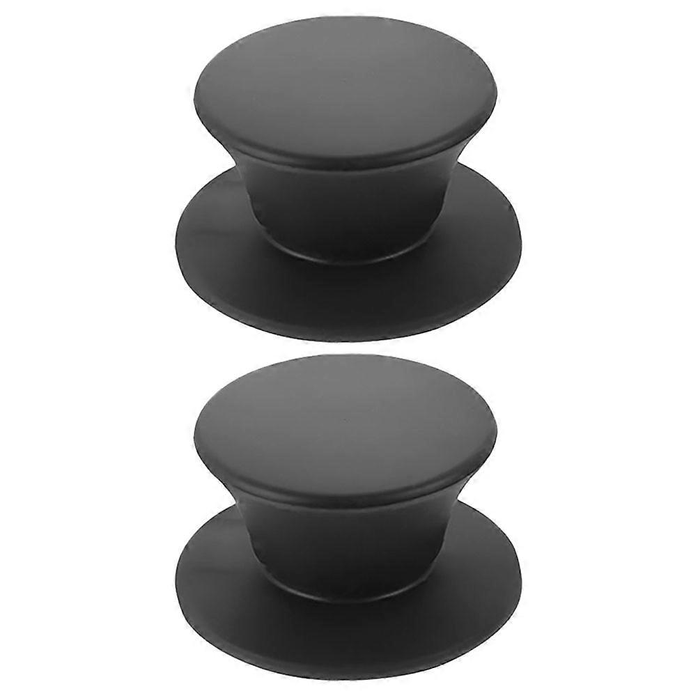 Silicone Universal Pot Lid Replacement Knobs Non-Slip Grip For Kitchen Use 2Pcs
