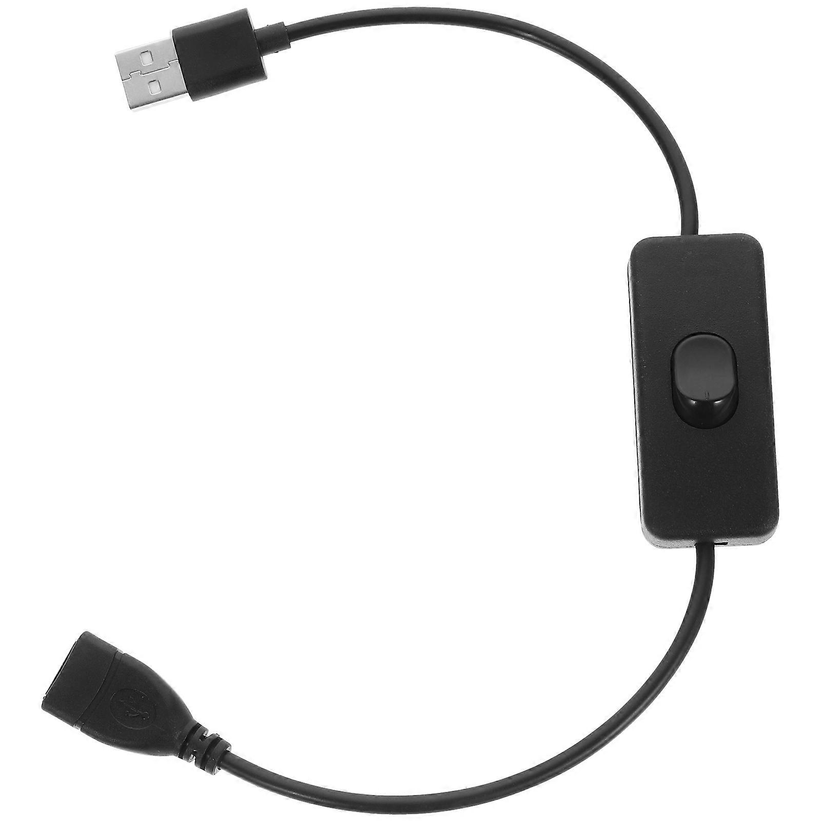 Usb Extensions Cable Power Extension Cord with Compact Sleek Exterior Design for Small Appliances Office Use
