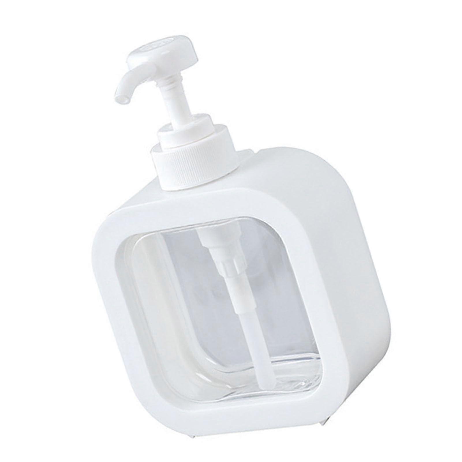 Handpress Shampoo Dispenser Bottle with Pump for Bathroom, Multifunctional Clear Soap Dispenser for Home Use (300 ml) (500 ml) 500 ml 500 ml