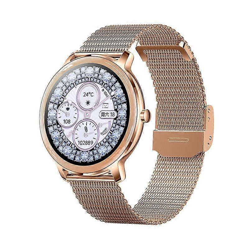 Smart watch, multi-sport mode, 30 days standby time, IP67 waterproof,Gold