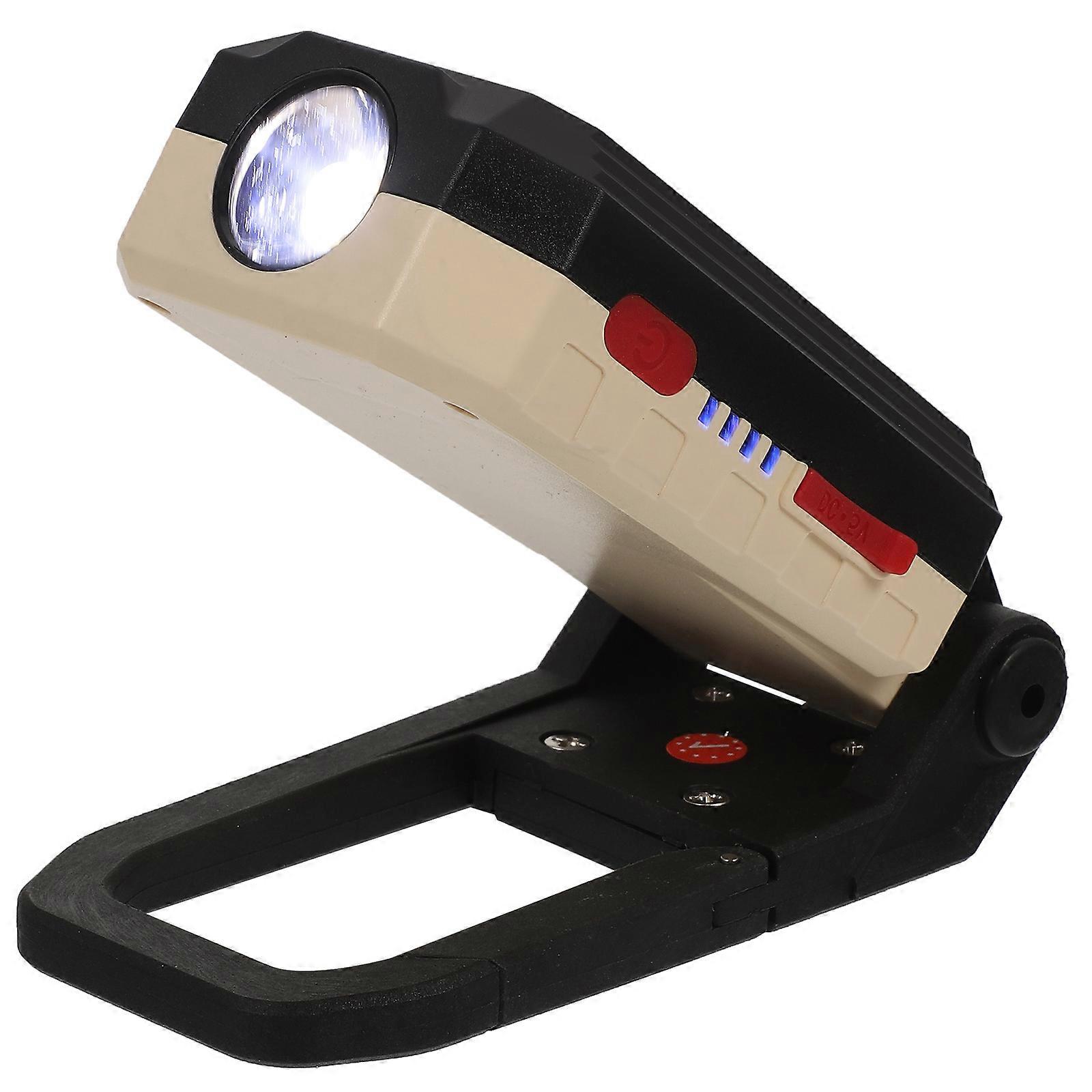 Mechanic Work Light Led Folding Work Light Cob Inspection Lamp Garage Lighting Usb Rechargeable 1Set