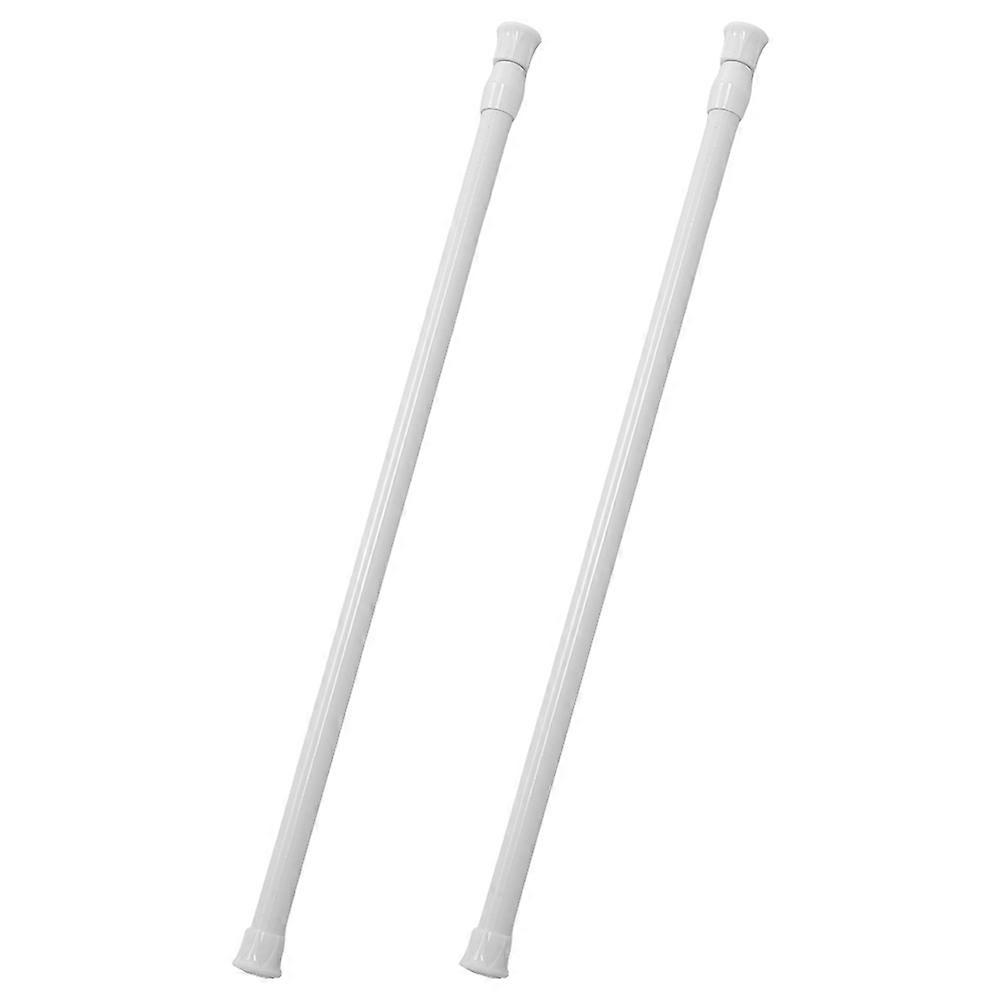 Adjustable Telescopic Mini Curtain Rods for Small Spaces, Iron Construction, No Drill Installation, Suitable for Windows and Bathrooms