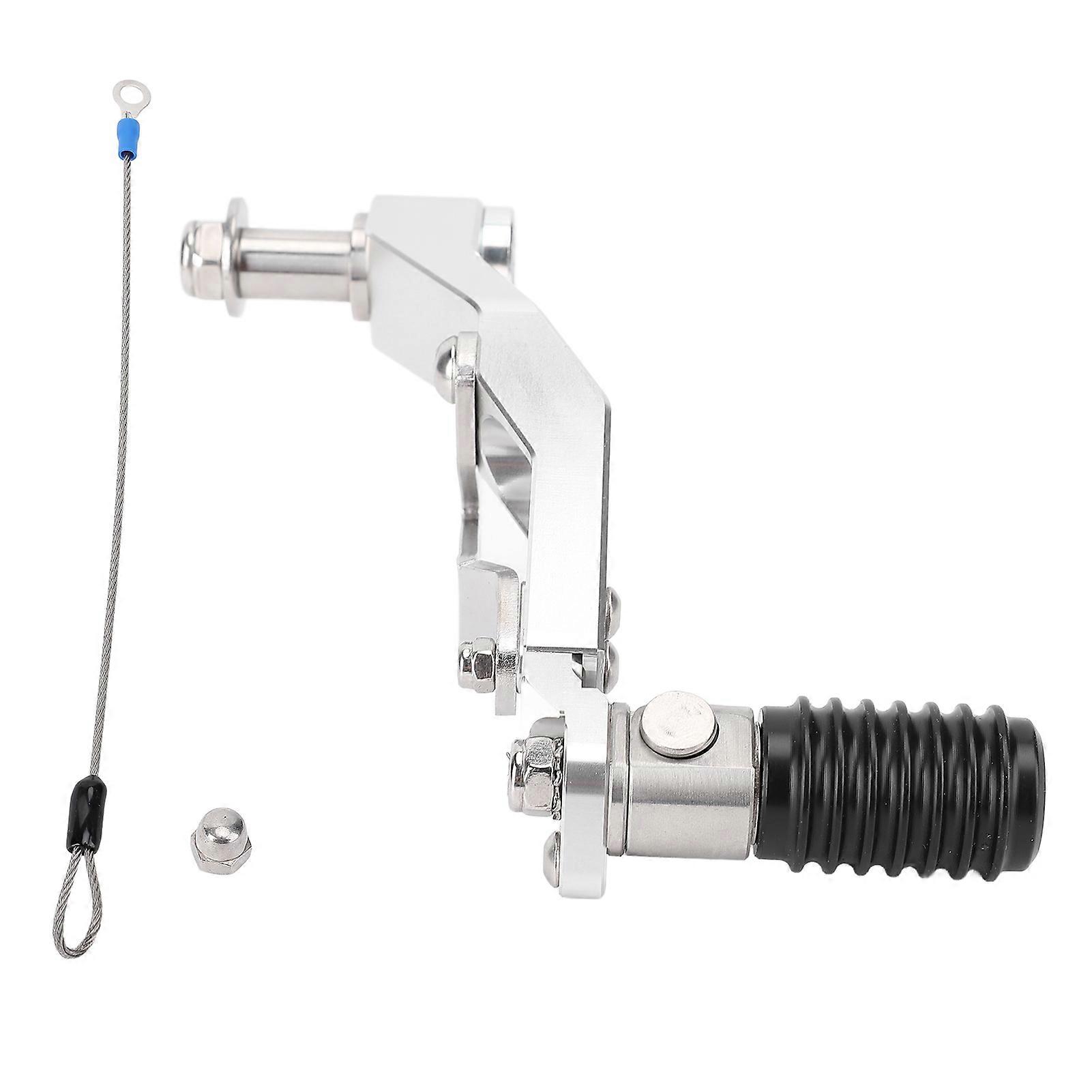 Motorcycle Aluminum Folding Gear Shift Lever Adjustable Shifter Pedal Compatible with R1200GS R1250GS LC Adventure Silver