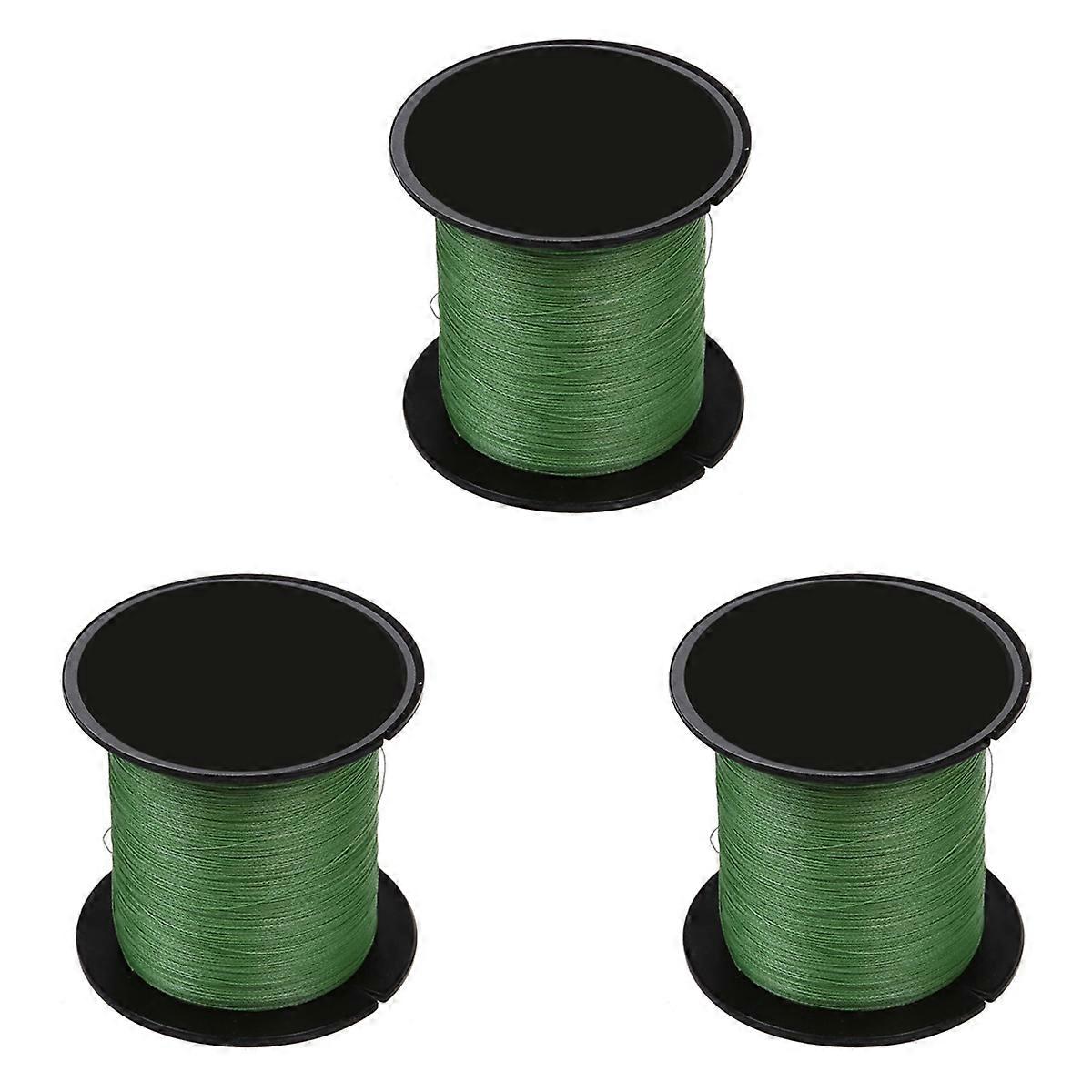 12LB 200M Hilo Pesca 5.5kg Sedal Verde Oscuro
