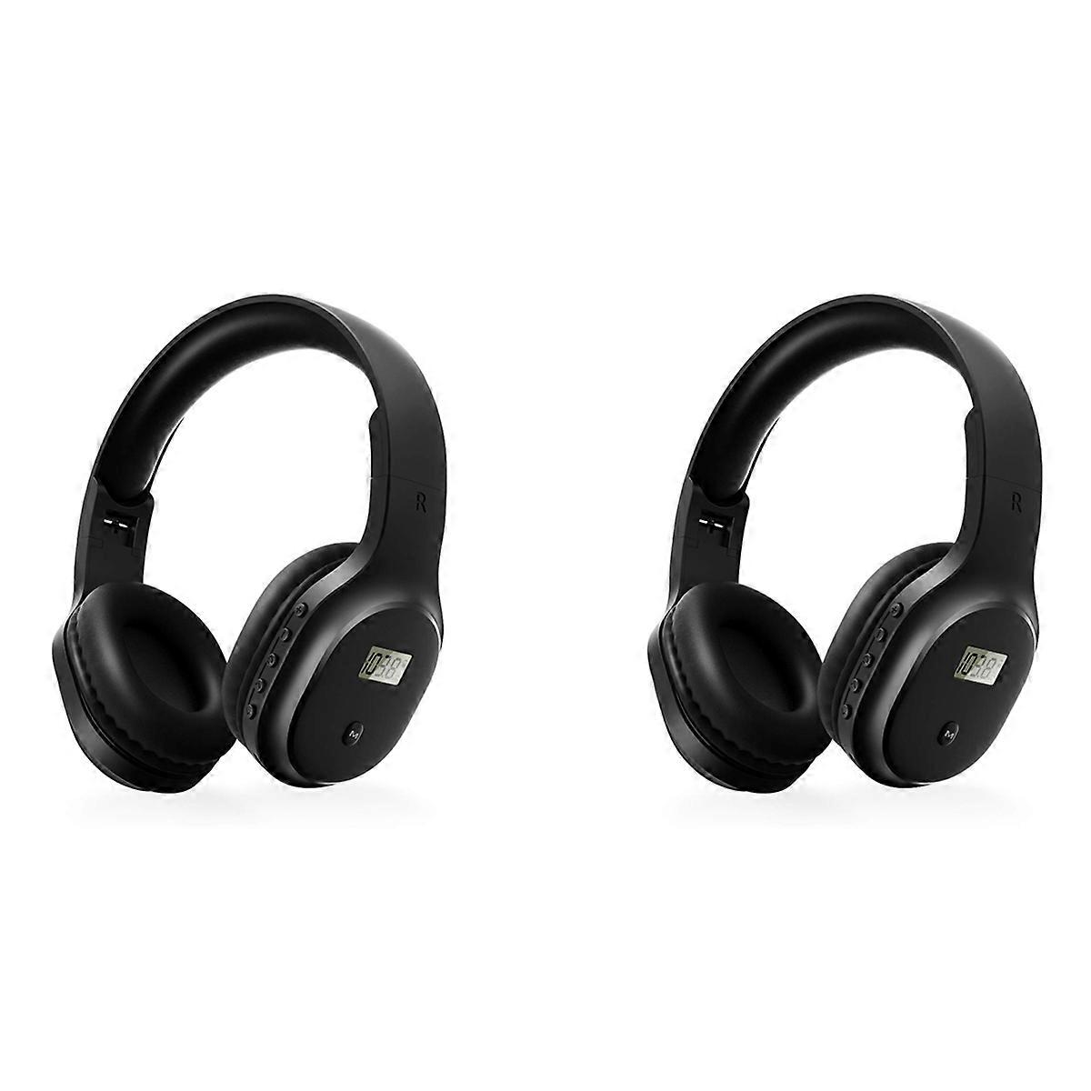 FM Radio Bluetooth Headset FM Radio for Jogging, Mowing