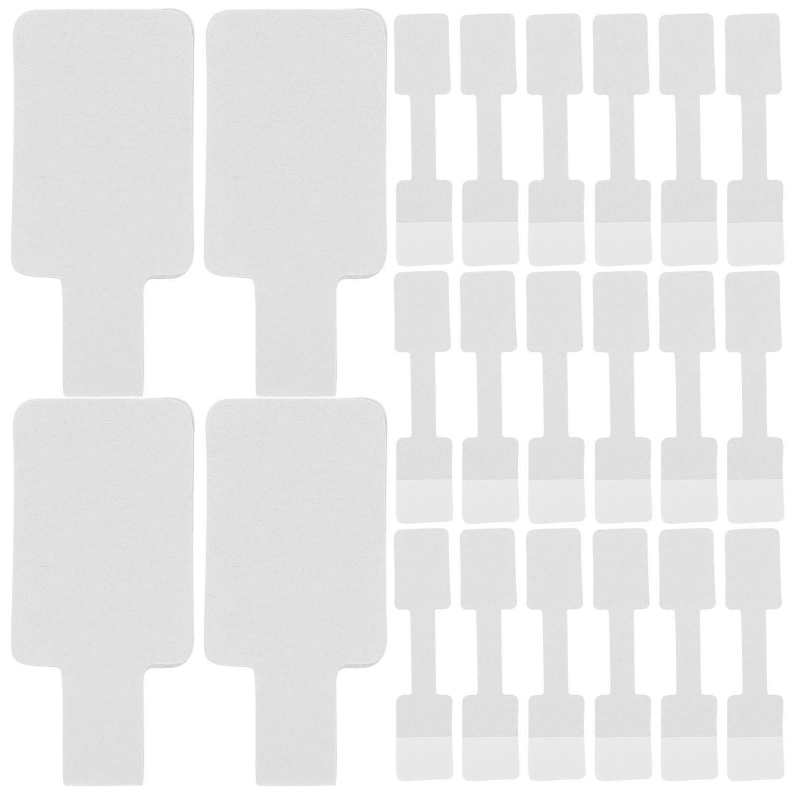 Blank Jewelry Price Tags Stickers Self Adhesive Labels for Handwriting Friendly and Versatile Use