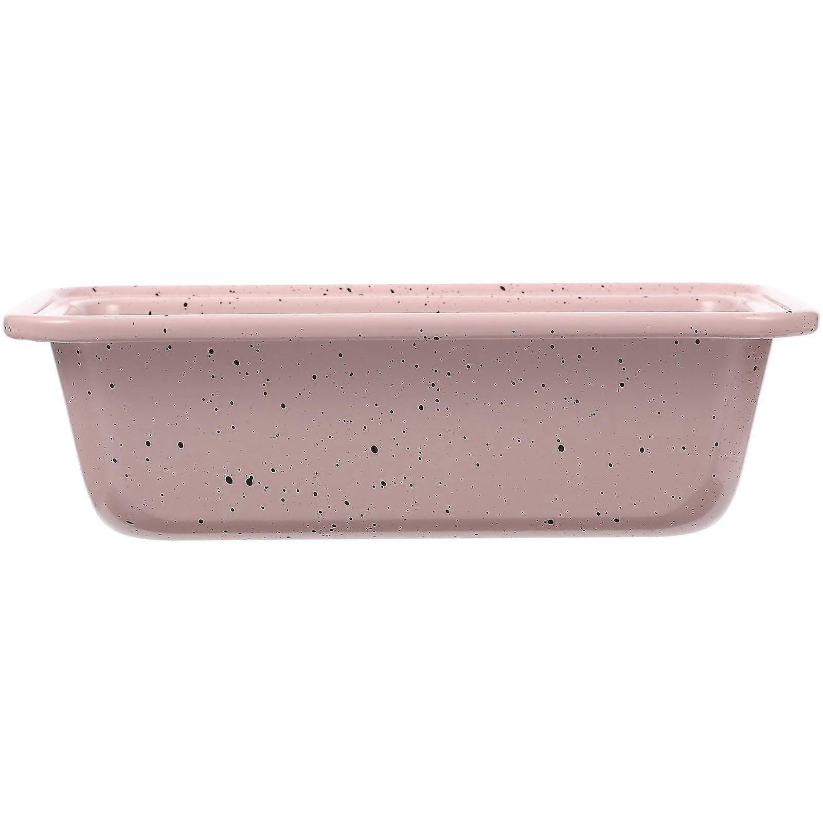 الخبز الخبز الخبز المحمص العفن مستطيل الكربون الصلب غير لاصق الموصلية الحرارية المنزل الخبز 1 قطعة