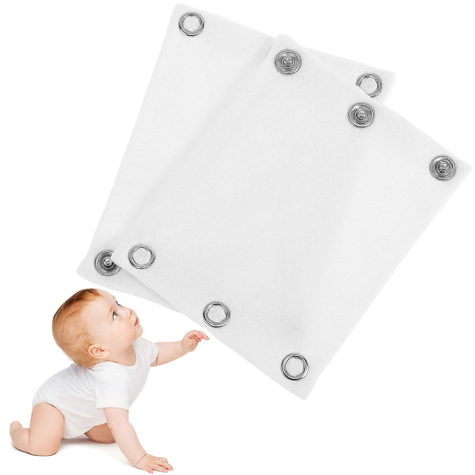 Bodysuits Snap Extender Baby Romper Extender Daily Use 1Pair