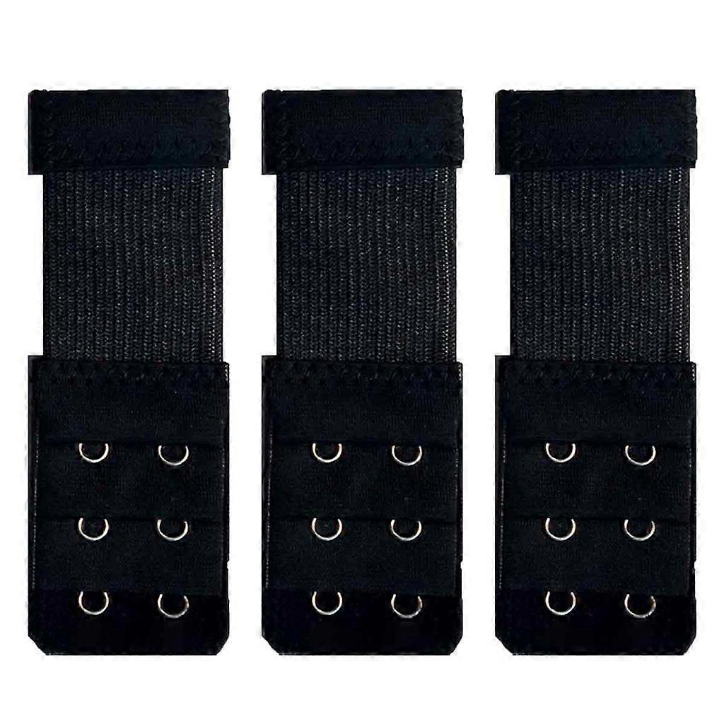 Bra Extenders, Women's, 3-Pack, Black