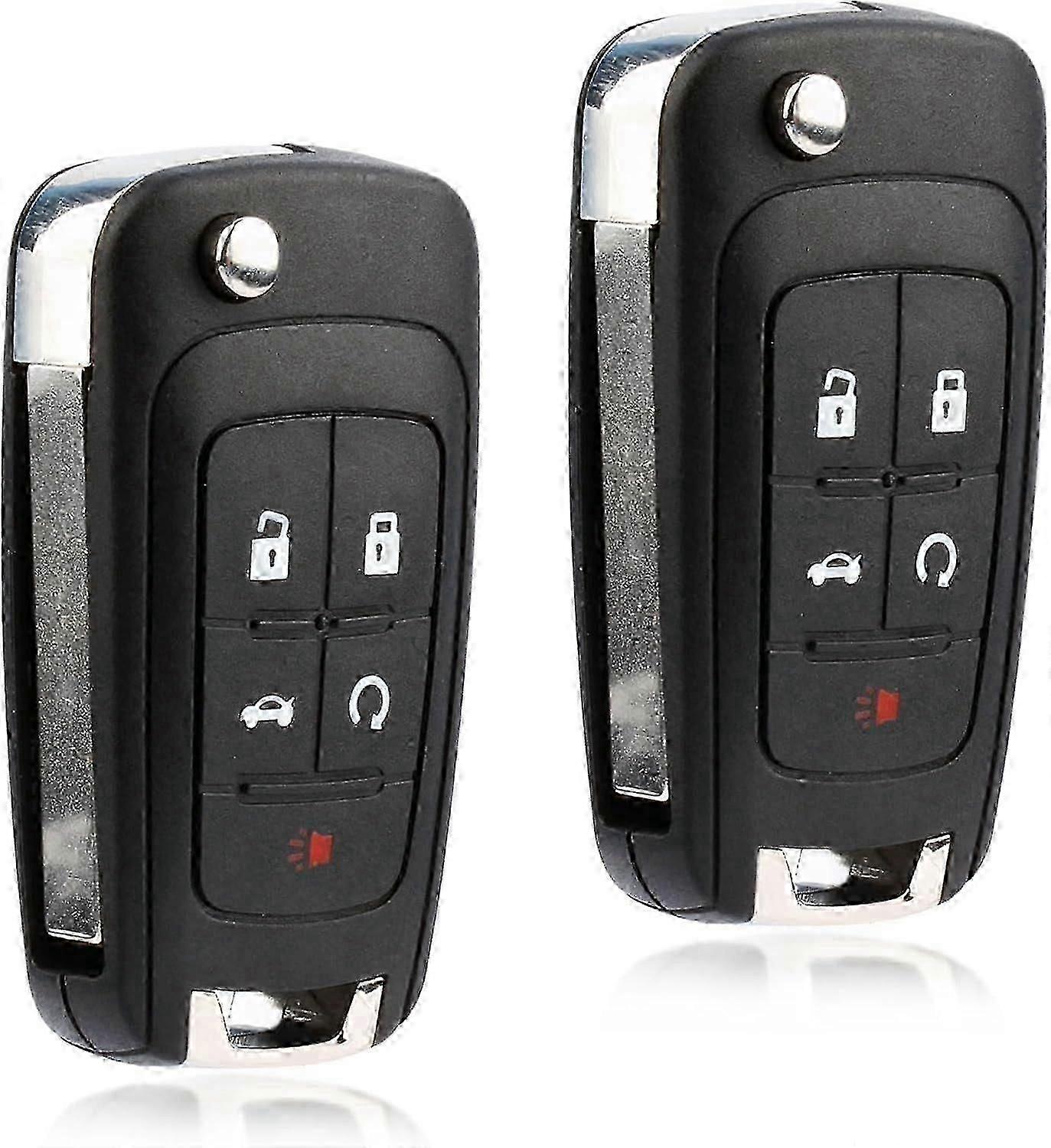 High quality   2X Keyless Entry Remote Car Key Fob Replacement Fit For  2010