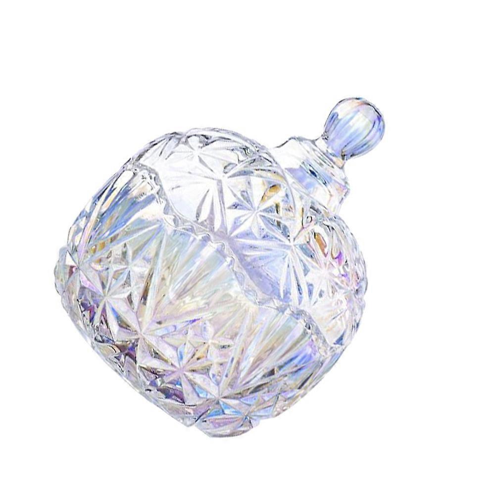 Tiny Trinket Box Candy Holder Women Multi-Colored 10.5x10.5x14cm 1Pcs