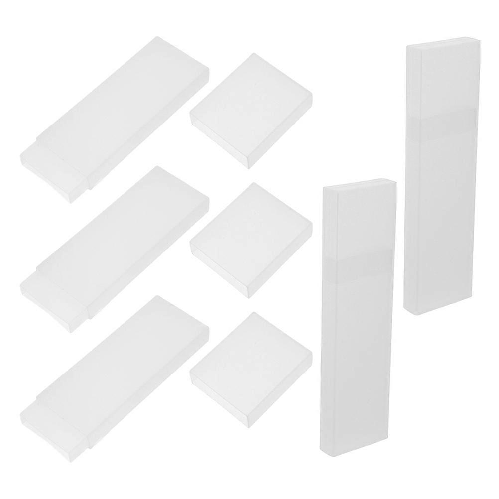 5pcs Transparent Reusable Plastic Tongue Cleaning Storage Boxes for Travel – Portable, Easy to for Adults