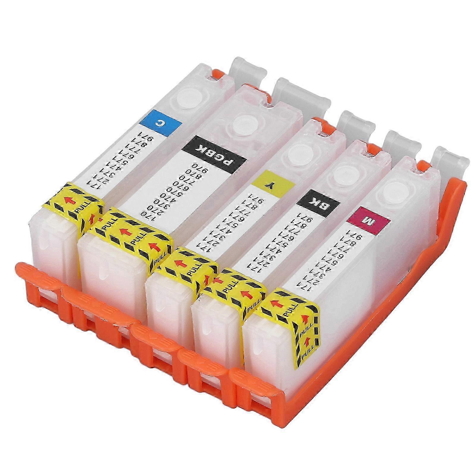 Ink Cartridge 5 Colours Printing Accessory for Compatible Printers MG5720 MG5721 MG5722 MG6820 MG6821 MG6822 MG7720