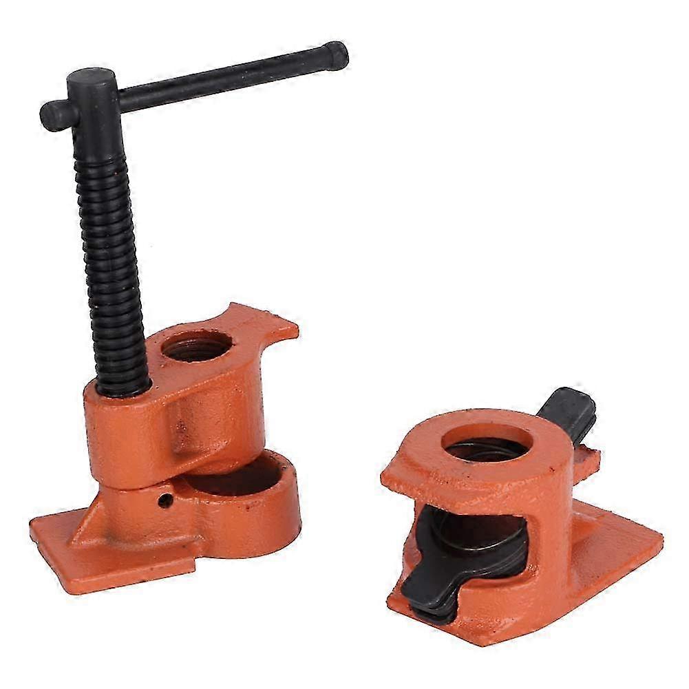 1/2 inch Pipe Clamp Jaws Vise Fixture Set for Woodworking Tool Kit