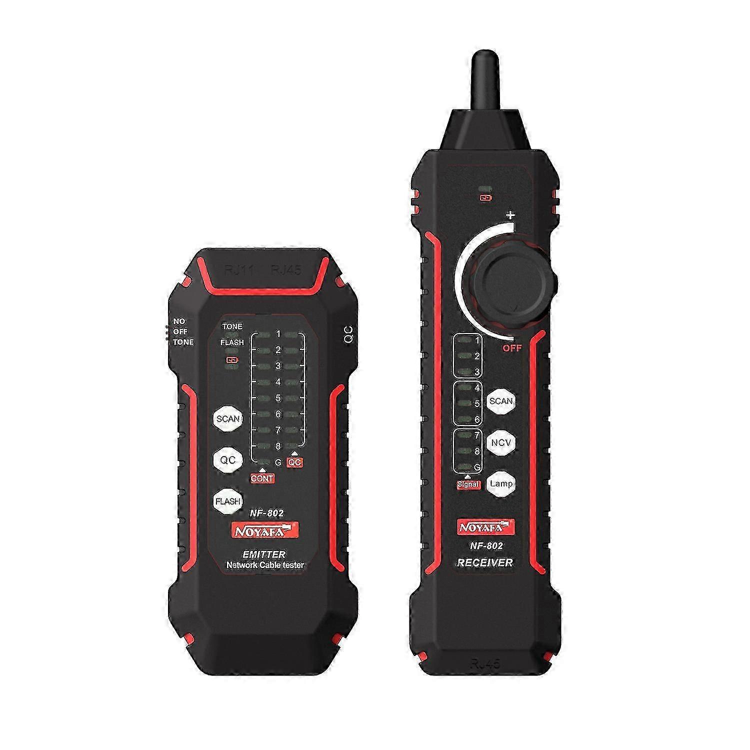 Network Cable Tester and Tracer for RJ45 and RJ11 Telephone Lines, Networking Repair Tool