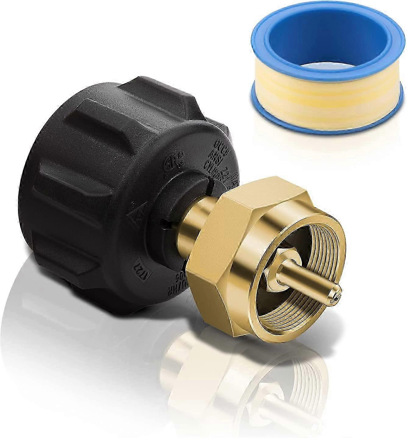 Shirbly Propane Refill Adapter for 1 LB LP Gas Cylinder Tanks