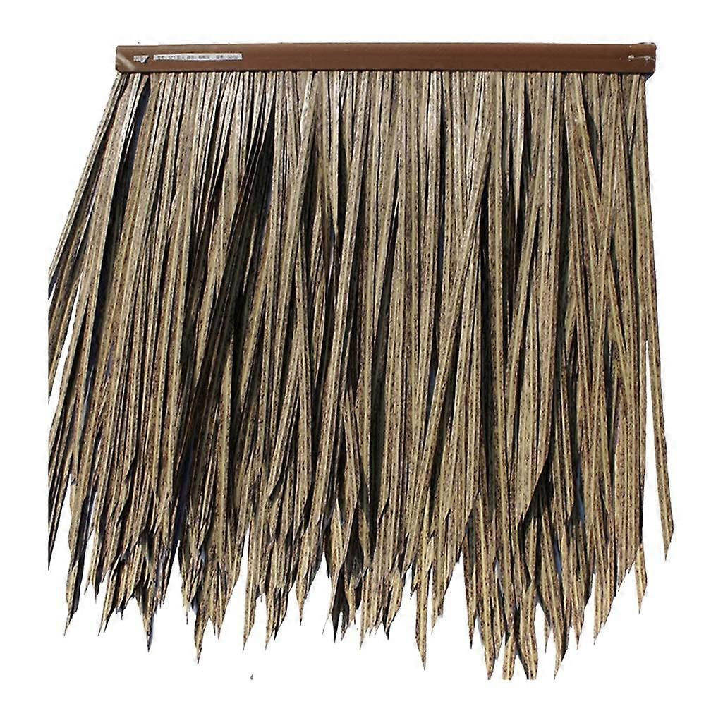 Palm leaf PE simulation straw tile artificial decorative straw wooden house fake grass