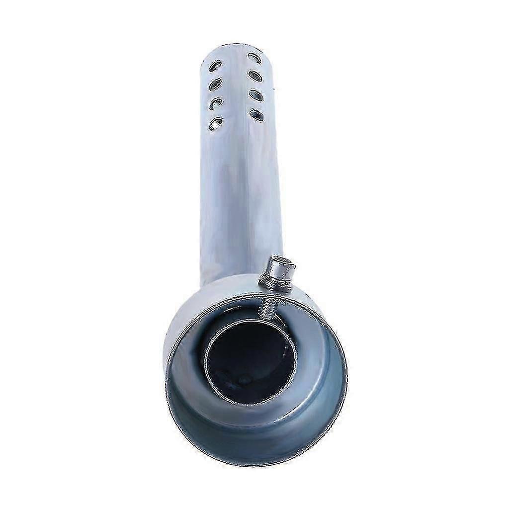 Universel 48mm moto incliné Échappement Insert Baffle End Can Db Killer Silencieux Silencieux Coude 175mm Longueur Haute Qualité Cadeaux