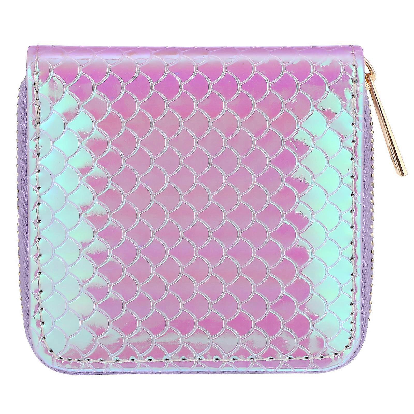 Zipper Wallet Children Daily Use Banknote Holder Square 1Set
