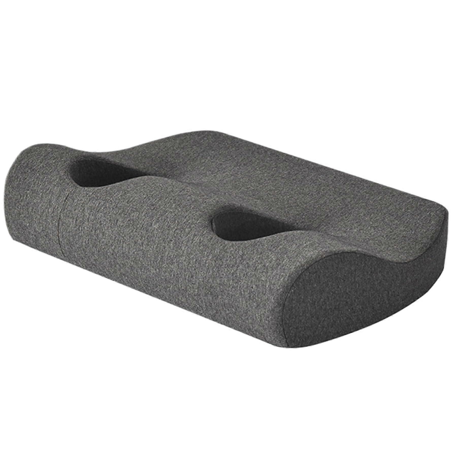 Piercing Pillow with 2 Ear Holes - Memory Foam Side Sleeper Cushion, Breathable, Washable, Ergonomic Design for Ear Relief