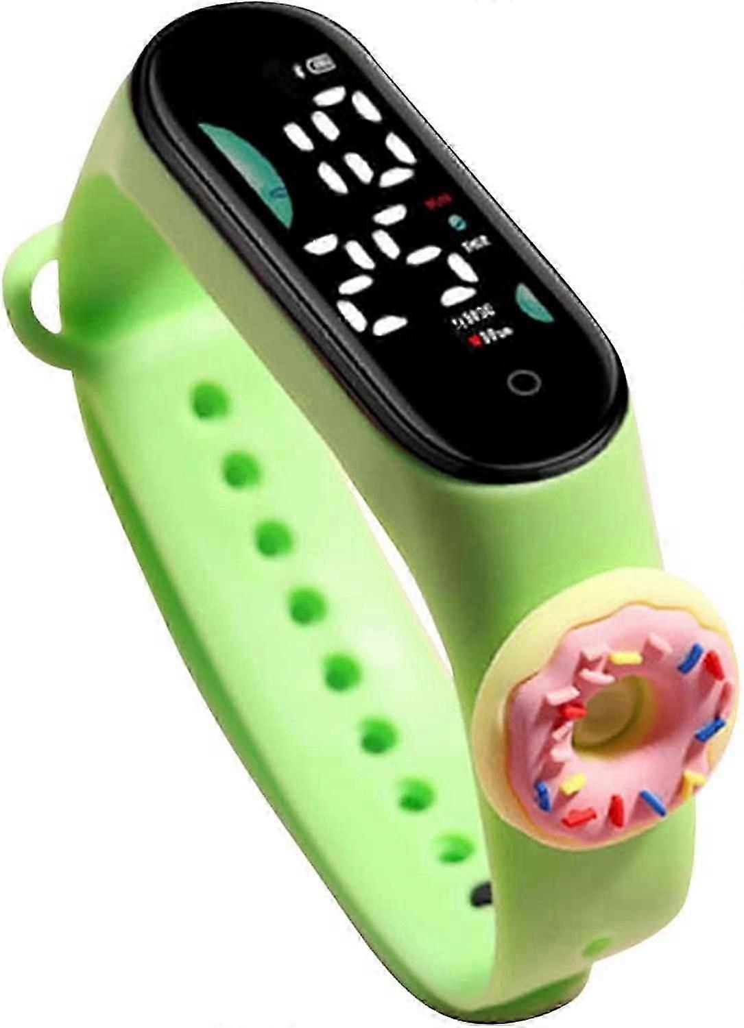 전자 시계 어린이 시계 야외 어린이 스포츠 시계 전자 학생 시계 시간 표시