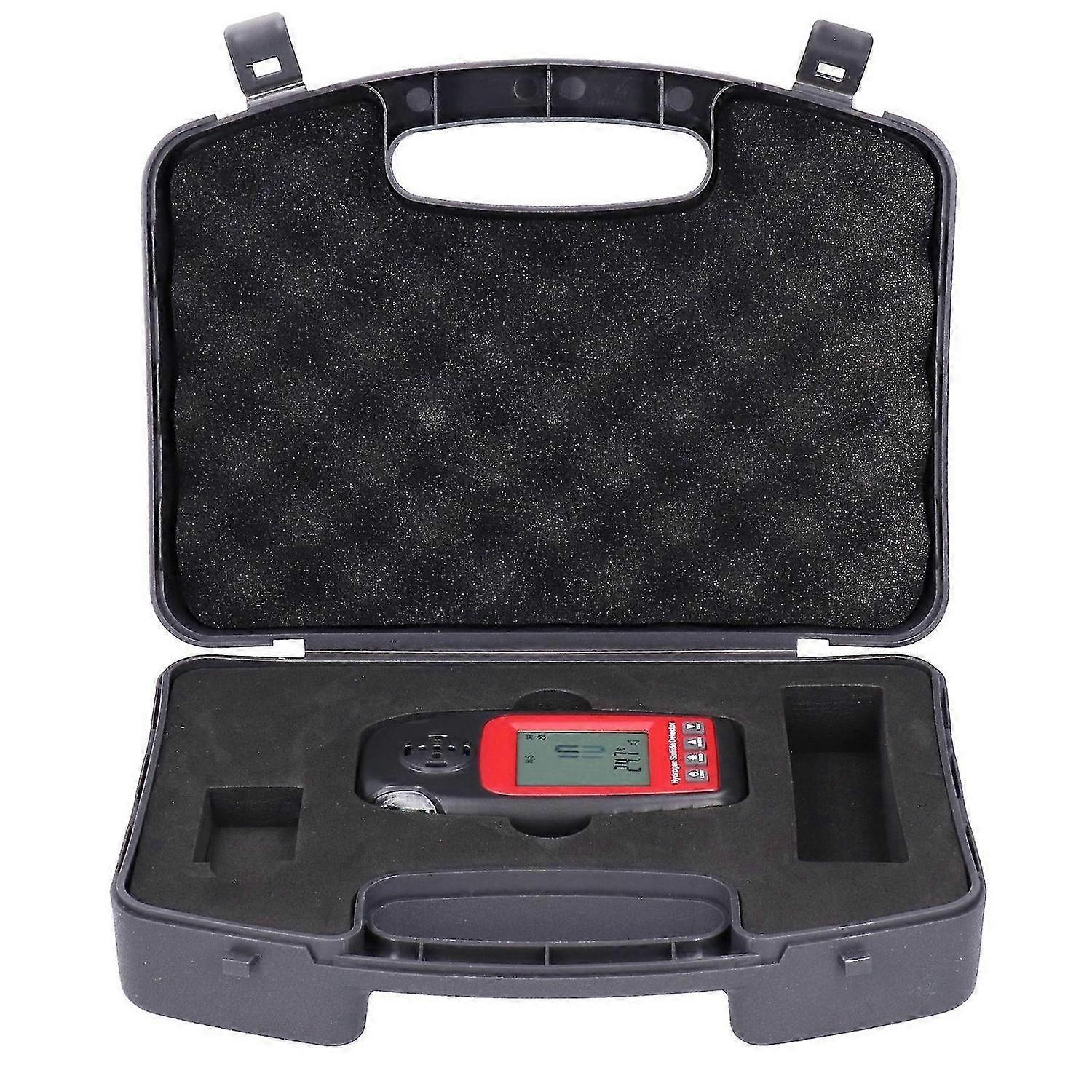 WT8822 Hydrogen Sulfide Detector Portable H2S Leakage Monitor with Sound Light Alarm