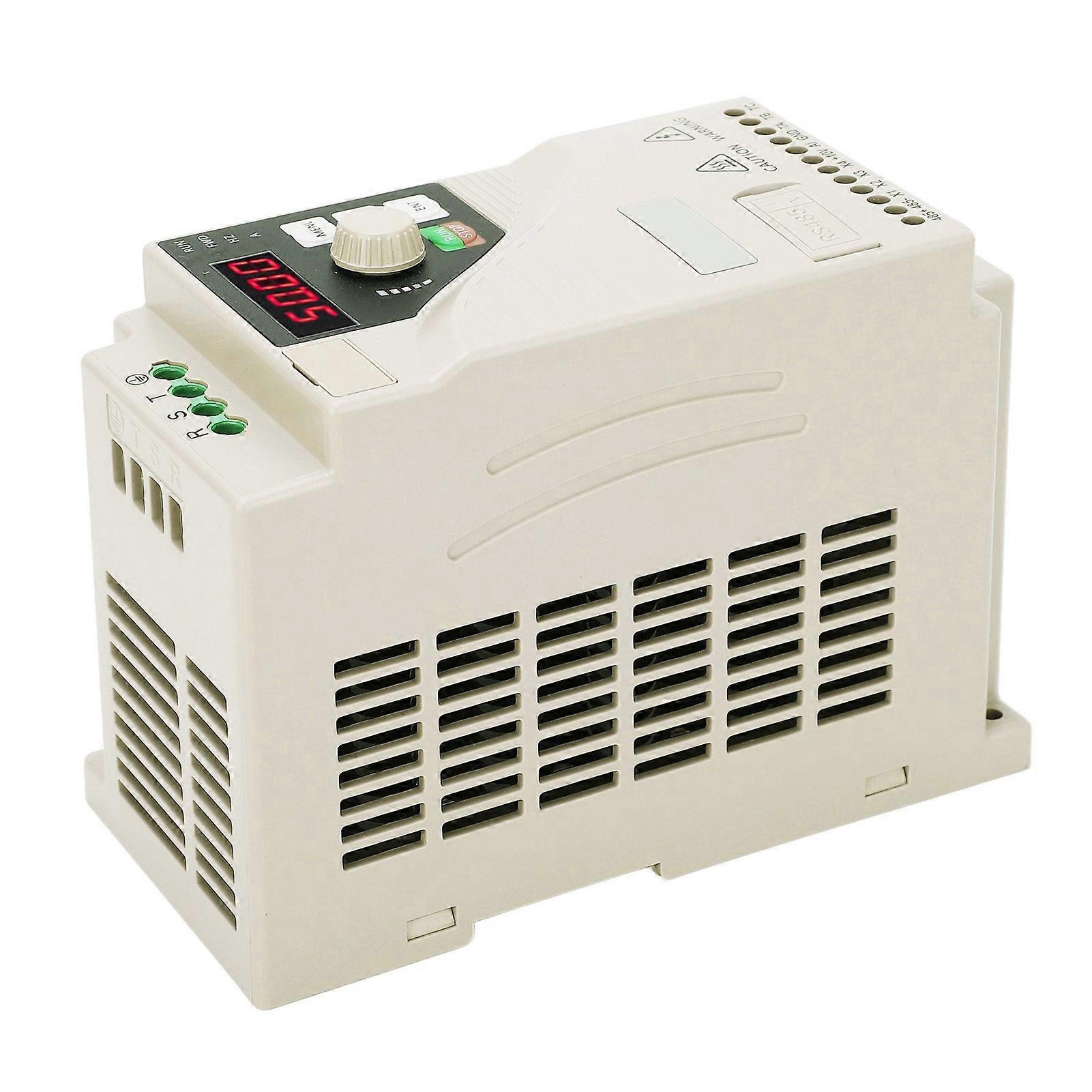 Variable Frequency Drive VFD AC 220V 0.75KW 1PH Input 3PH Output RS485 Communication