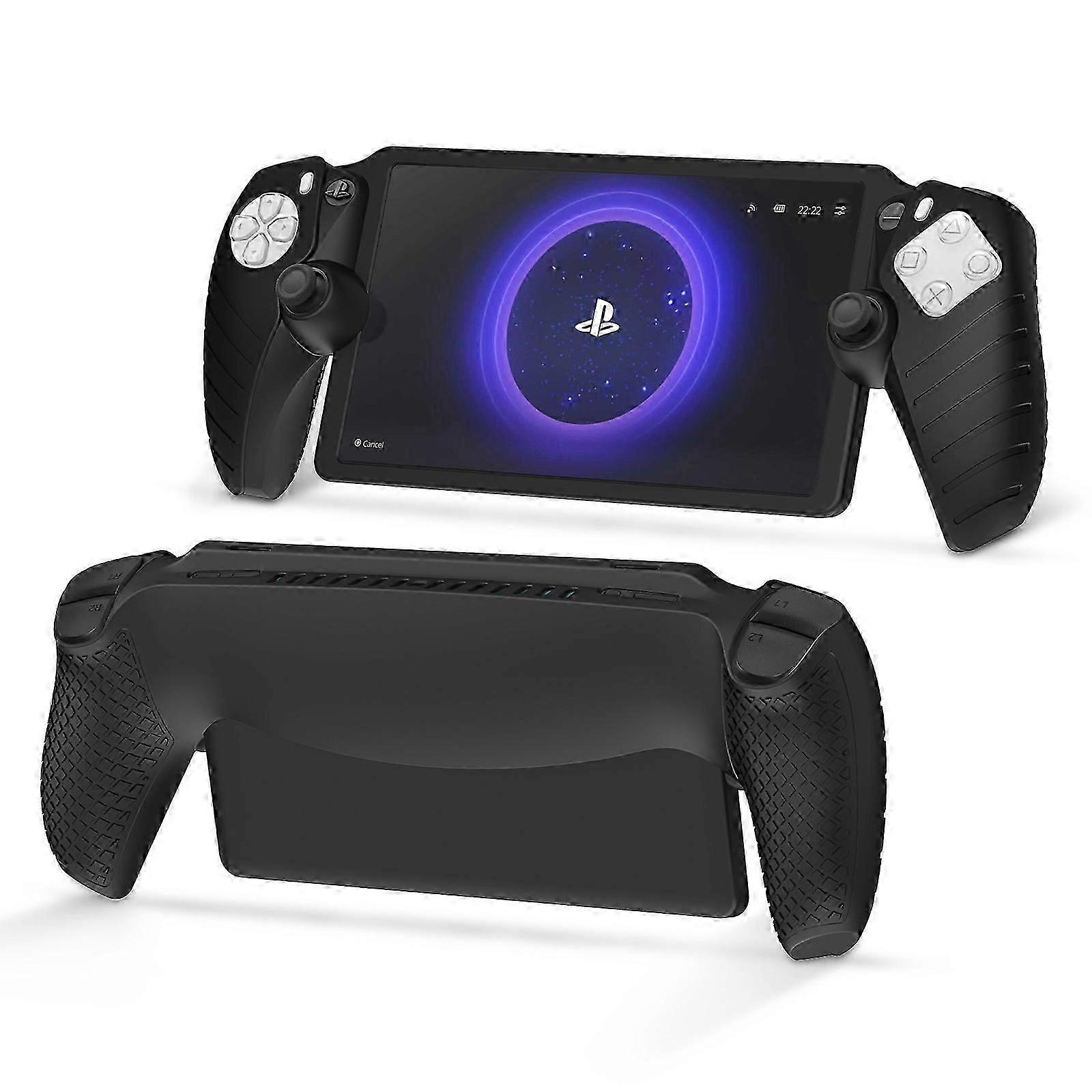 Protective Case for PS Portal, Soft Silicone Protective Cover, All-around Protection Accessories Kit