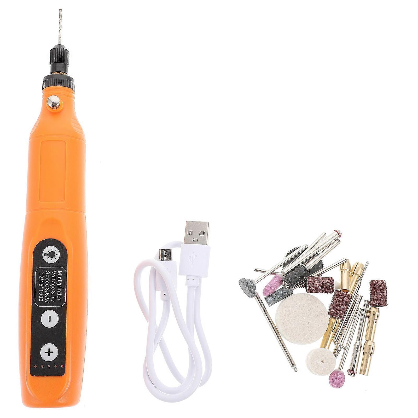 Polishing Cordless Rotary Tool Ergonomic Design For Nail Art 1Set