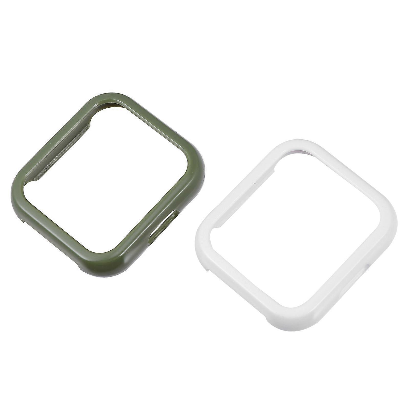 2pcs Watch Protective Covers Colorful Watch Cases Compatible for Realme Watch
