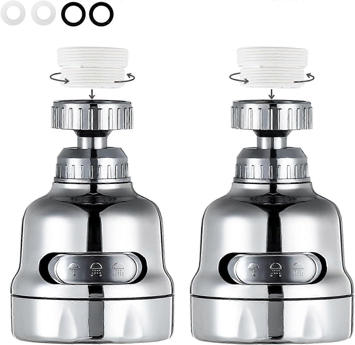 2025 Latest Model Faucet Sprayer Attachment, 360 Degree Rotating Faucet Aerator