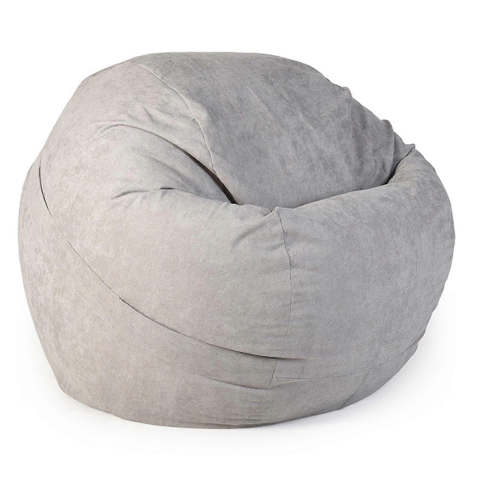Giant bean bag sofa cover, comfortable lazy seat for outdoor use, D105*65cm